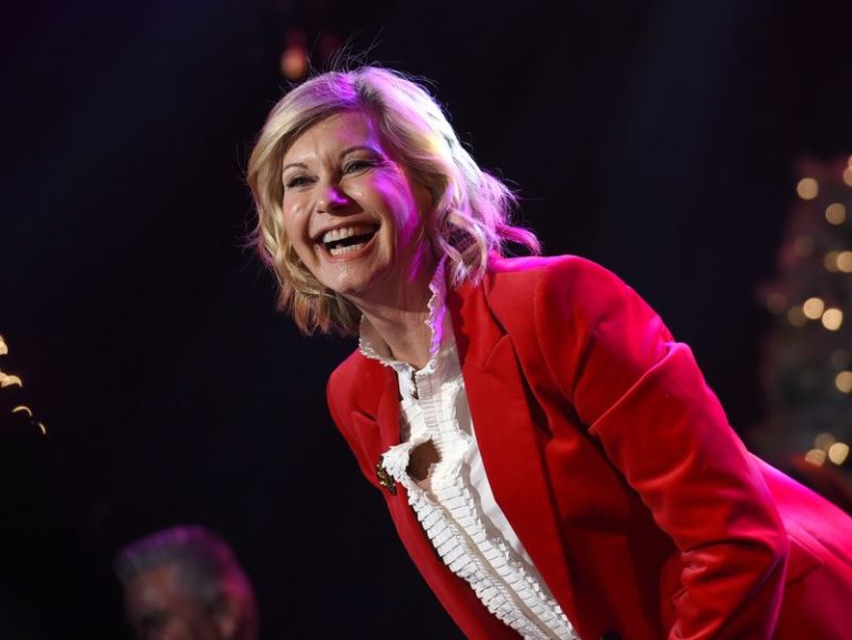 Actrice Olivia Newton-John is aan de beter hand