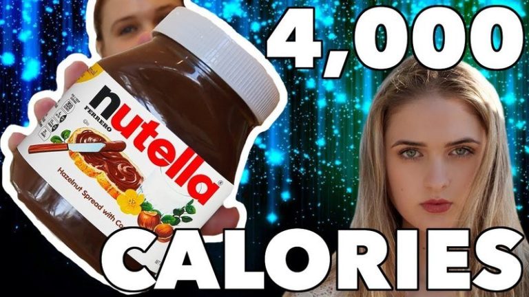 Model lepelt pot Nutella-choco op in recordtijd