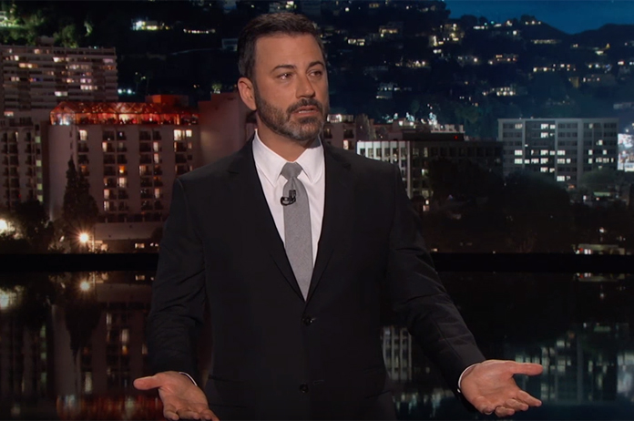 Met tranen in de ogen: Jimmy Kimmel houdt emotioneel betoog na schietpartij Las Vegas (video)